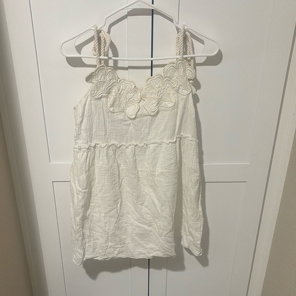 See By Chloe Floral Flare Tank Top - Picture 2 of 5